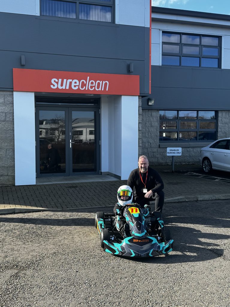 Luca Bicocchi sponsored by Sureclean